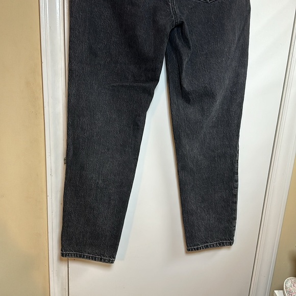 Garage black denim mom jeans - Picture 6 of 10